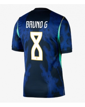 Billige Fotballdrakt Brasil Bruno Guimaraes #8 Replika Bortedrakt VM 2026 Kortermet Billige Fotballdrakt Brasil Bruno Guimaraes #8 Replika Bortedrakt VM 2026 Kortermet
